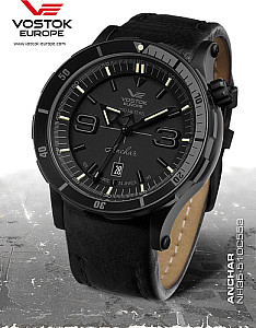  Vostok Europe Anchar Automatic pvd black steel 