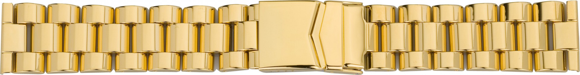   Watchband Stainless Steel PVD-gold 