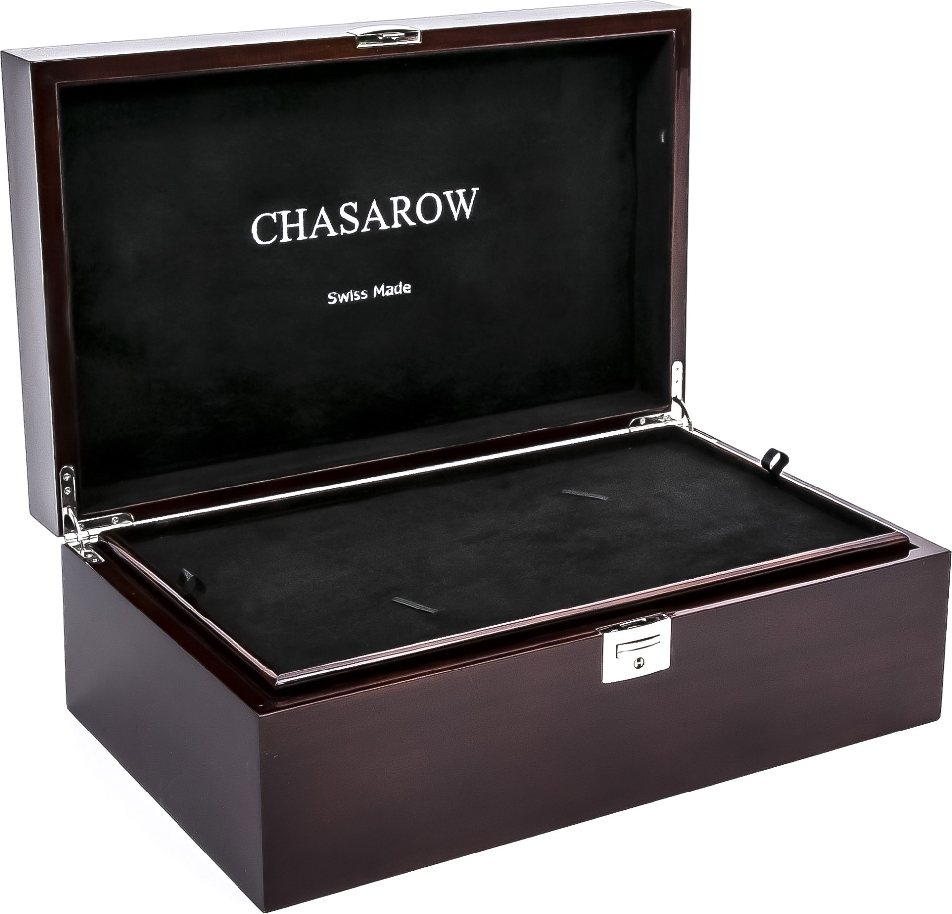  Chasarow XXL Watch box for 8 watches made of wood 