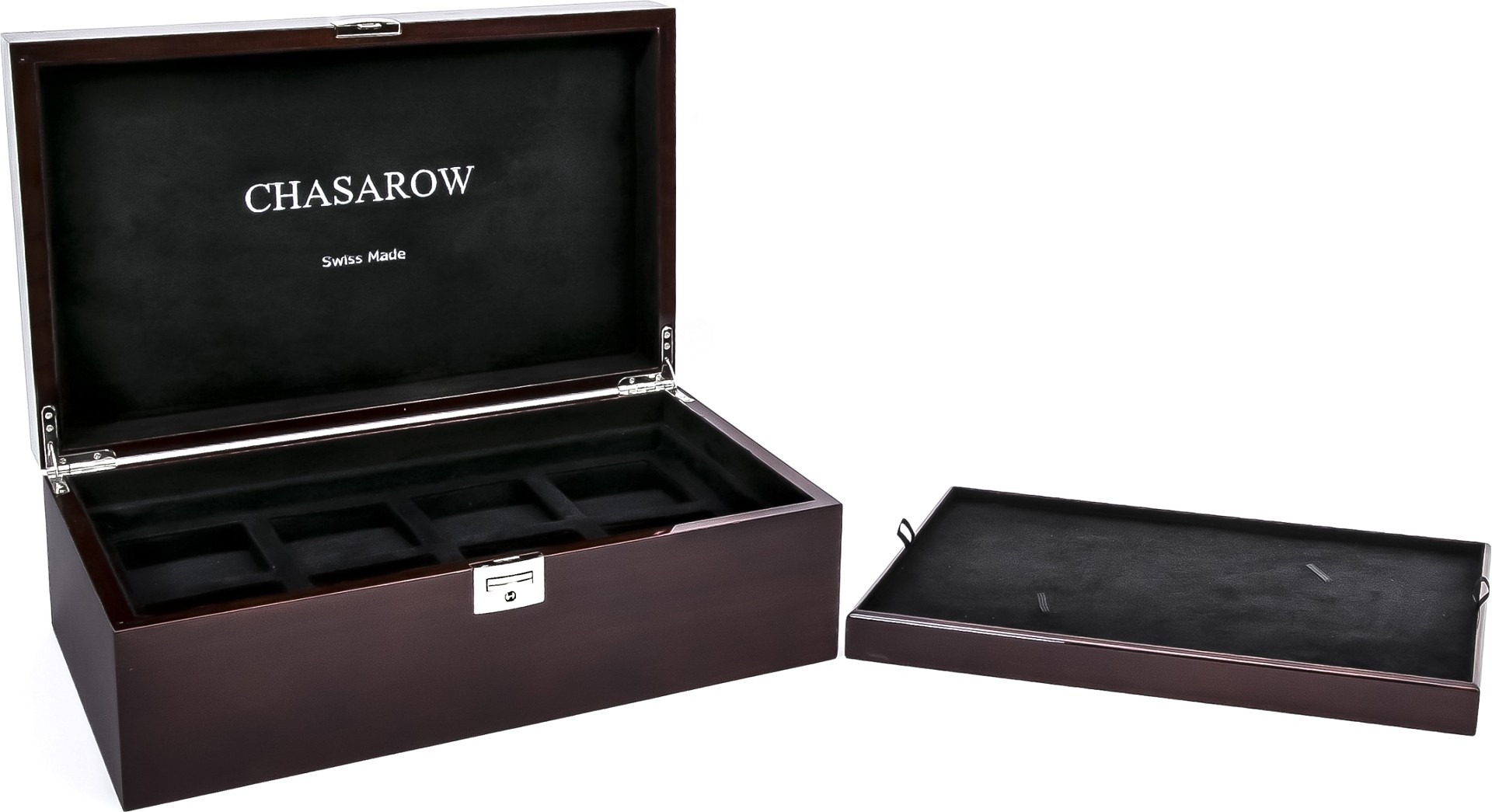  Chasarow XXL Watch box for 8 watches made of wood 