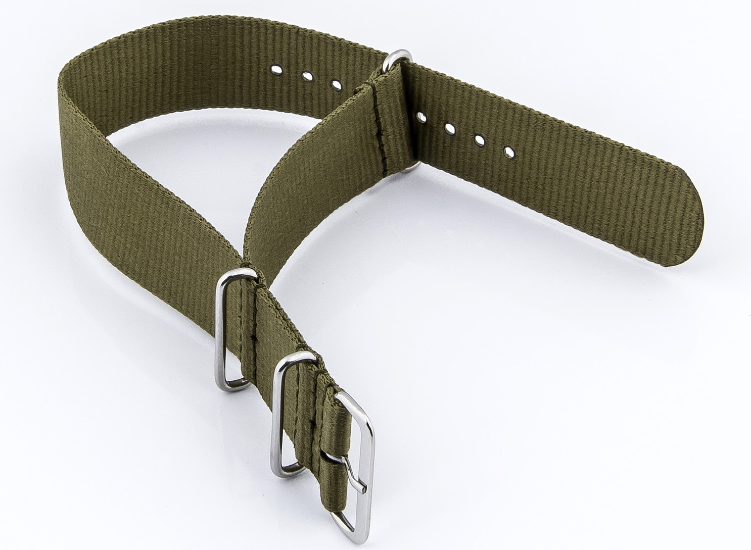   Standard buckle - nylon strap- green (waterproof) 