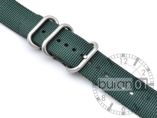  CUT Watchband Waterproof Nylon Strong dark green 