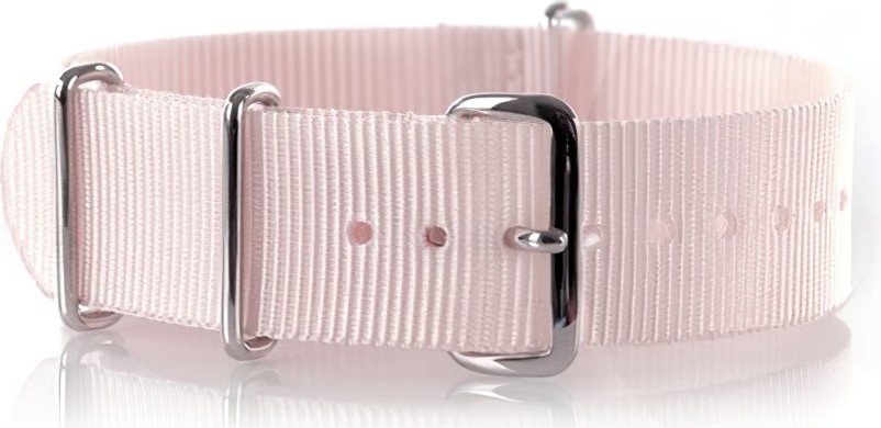   Watchband - Nylon Strap - pink 