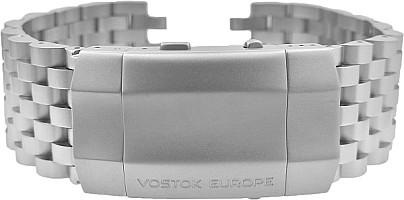   Original Vostok Europe stainless steel bracelet matted 