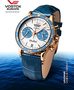  Vostok Europe Lady Line Undiné gold/blue 