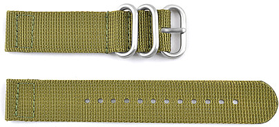  CUT Watchband Nylon Strong olive 