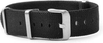  Nylon Watchband nylon military NATO elastic black 