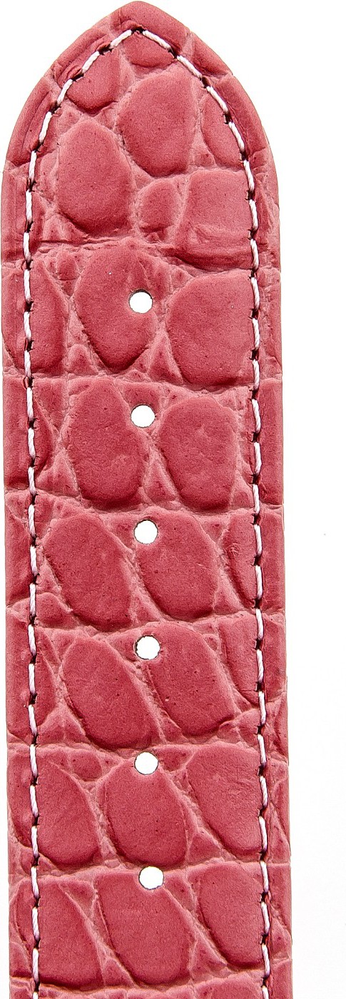   Uhrenarmband Arizona Kippfaltschließe - Leder, geprägt - rosa 