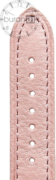   Uhrenarmband Kippfaltschließe - Leder, glatt, Bio-Kalbsleder - rosa 