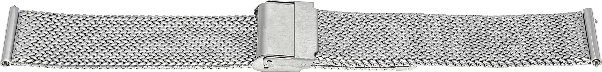  Milanaise Metalluhrenarmband silber 