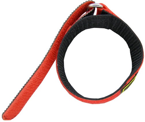   Uhrenarmband Klettarmband Sport Dornschließe - Nylon - rot ohne Naht 
