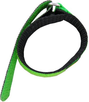   Uhrenarmband Klettarmband Sport Dornschließe - Nylon - grün ohne Naht 
