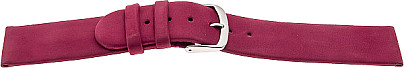   Uhrenarmband 55-Tennesse Dornschließe - Leder, glatt - pink 